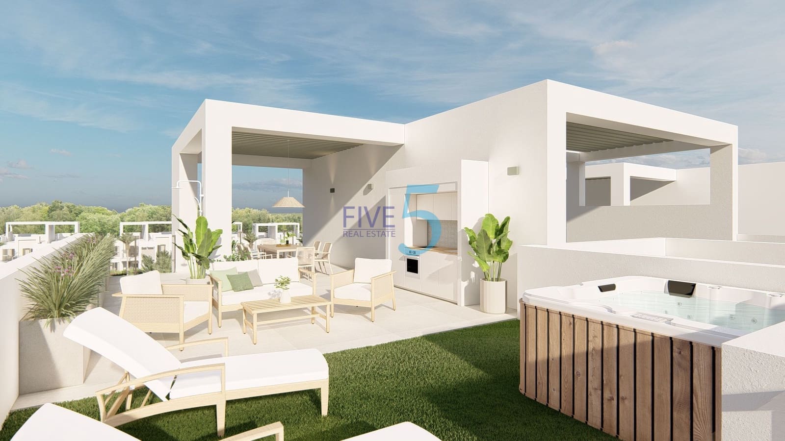 3 sypialnia Apartament na sprzedaż w Los Alcazares z basenem garażem - 339 000 € (Ref: 10155650)