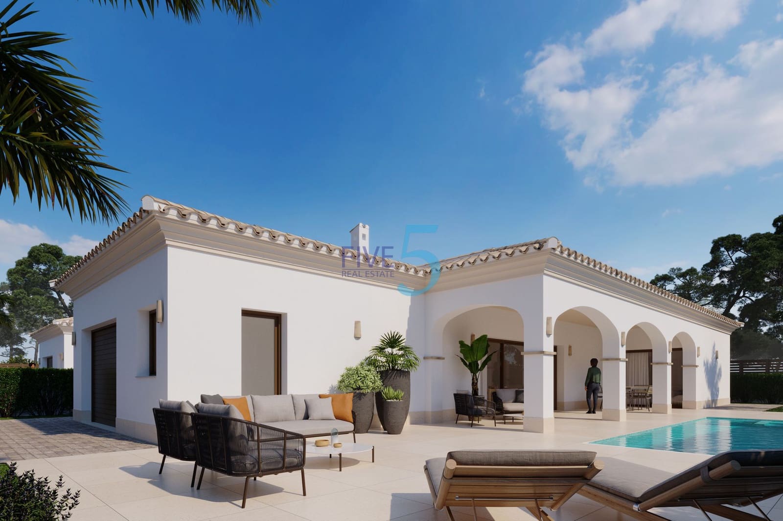 3 sovrum Villa till salu i San Pedro del Pinatar med pool garage - 809 950 € (Ref: 10155695)