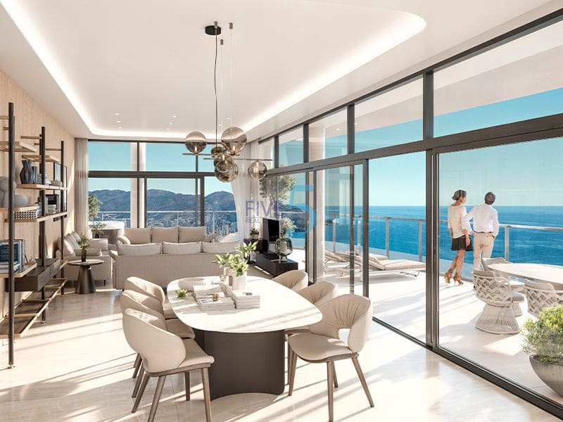 1 makuuhuone Huoneisto myytävänä paikassa Benidorm mukana uima-altaan 
autotalli - 607 000 € (Ref: 10155707)