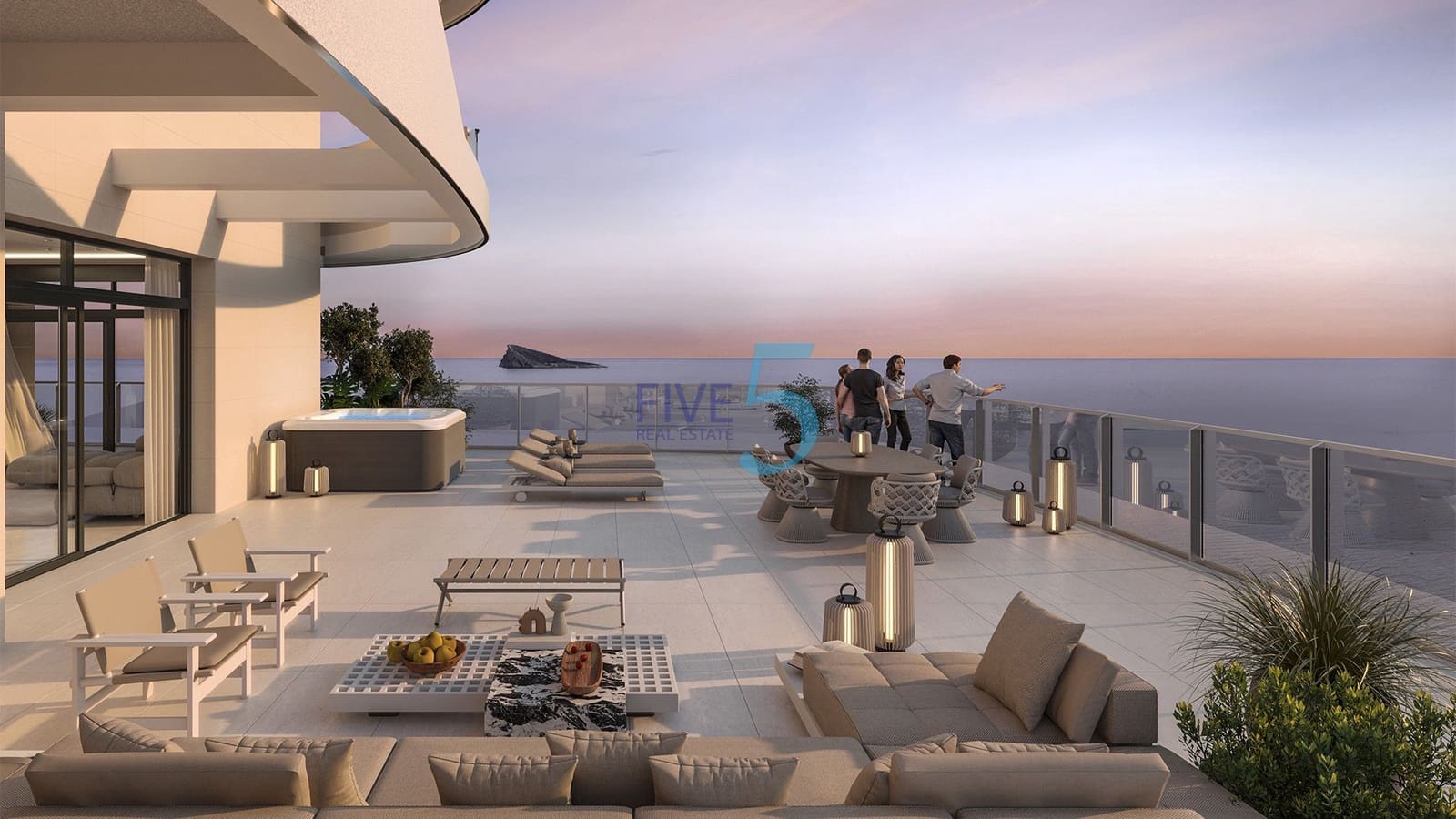 1 makuuhuone Huoneisto myytävänä paikassa Benidorm mukana uima-altaan 
autotalli - 607 000 € (Ref: 10155707)