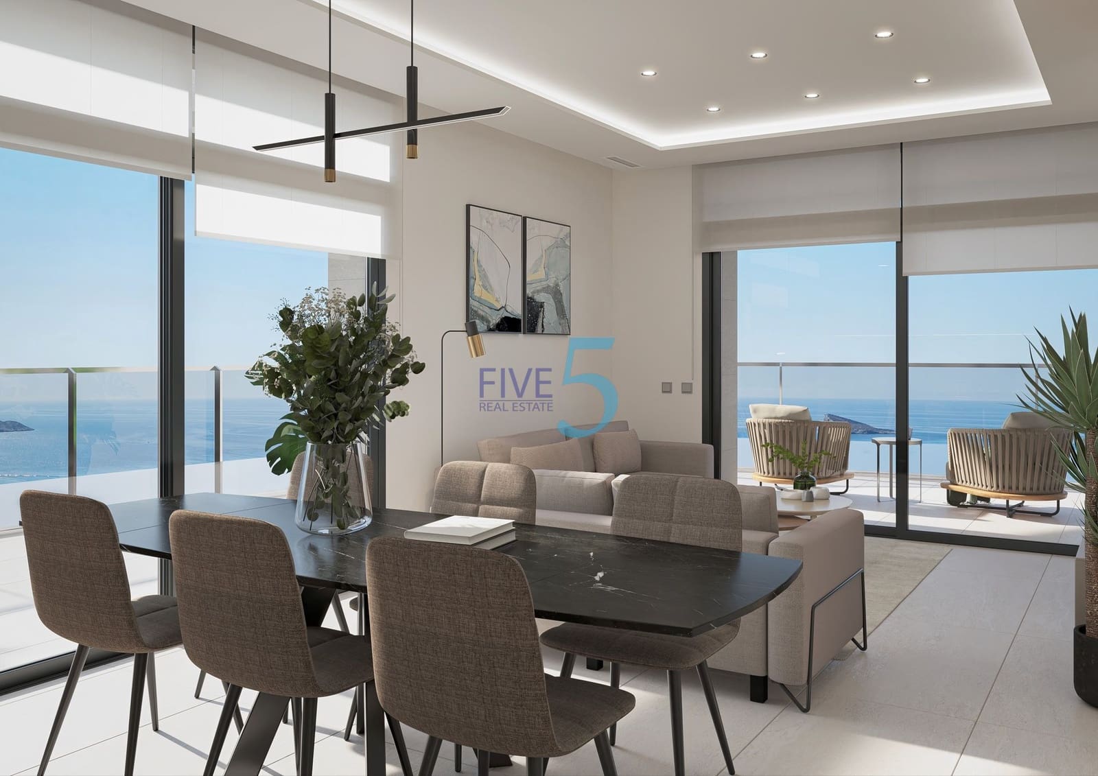 1 makuuhuone Huoneisto myytävänä paikassa Benidorm mukana uima-altaan 
autotalli - 607 000 € (Ref: 10155707)