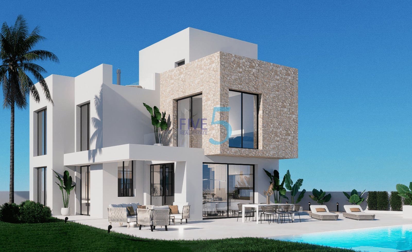 3 soverom Villa til salgs i Finestrat med svømmebasseng - € 789 900 (Ref: 10155933)