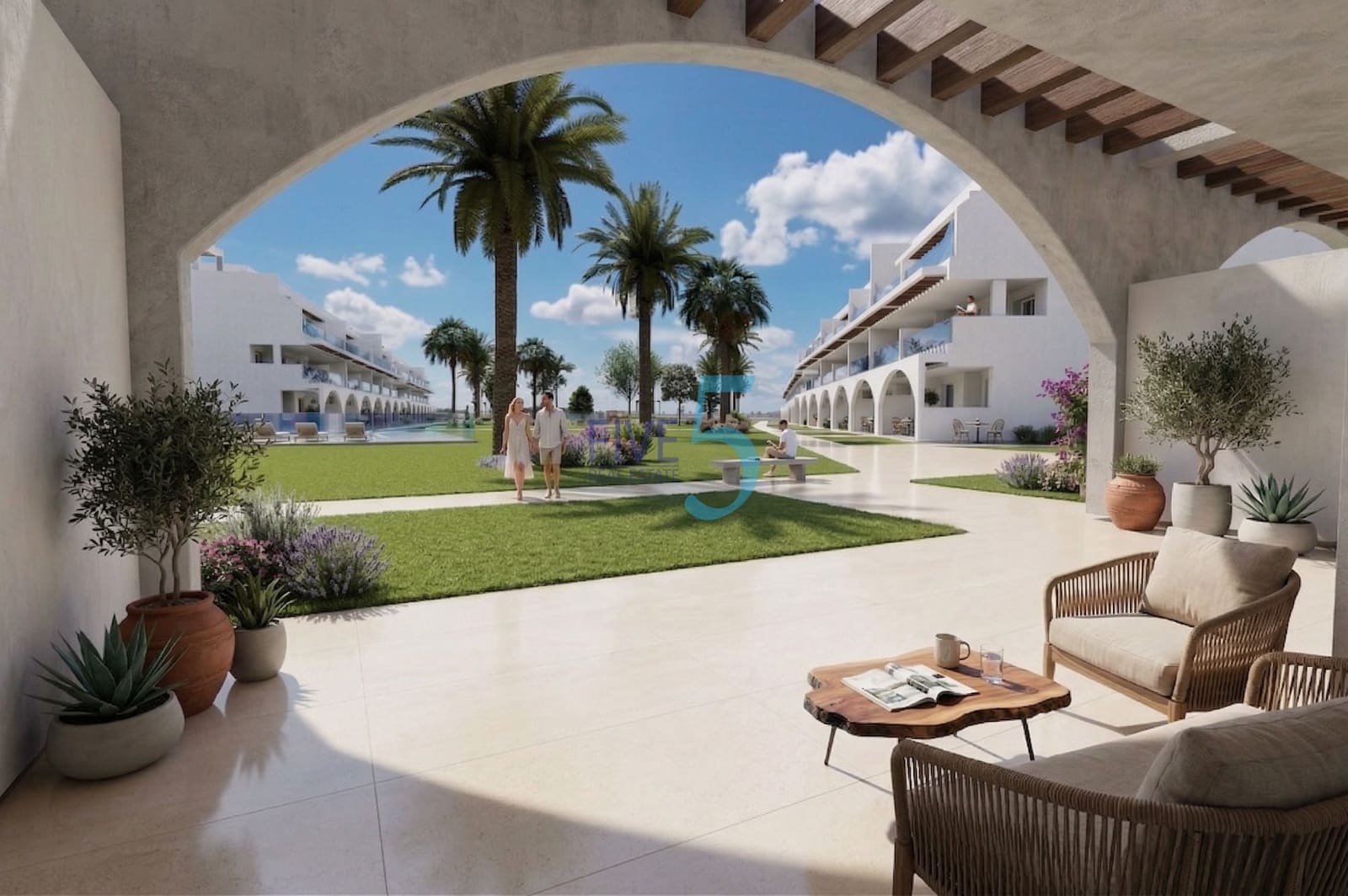 2 soveværelse Lejlighed til salg i Vera med swimmingpool garage - € 219.000 (Ref: 10155937)