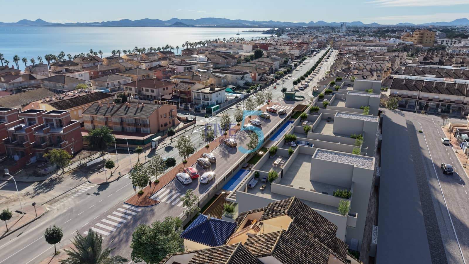 2 soveværelse Lejlighed til salg i Los Alcazares med swimmingpool garage - € 339.000 (Ref: 10155946)