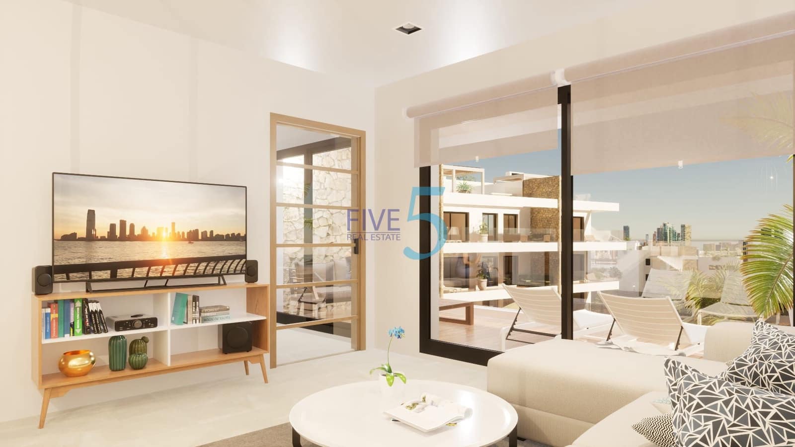 2 soveværelse Lejlighed til salg i Finestrat med swimmingpool garage - € 530.000 (Ref: 10155963)