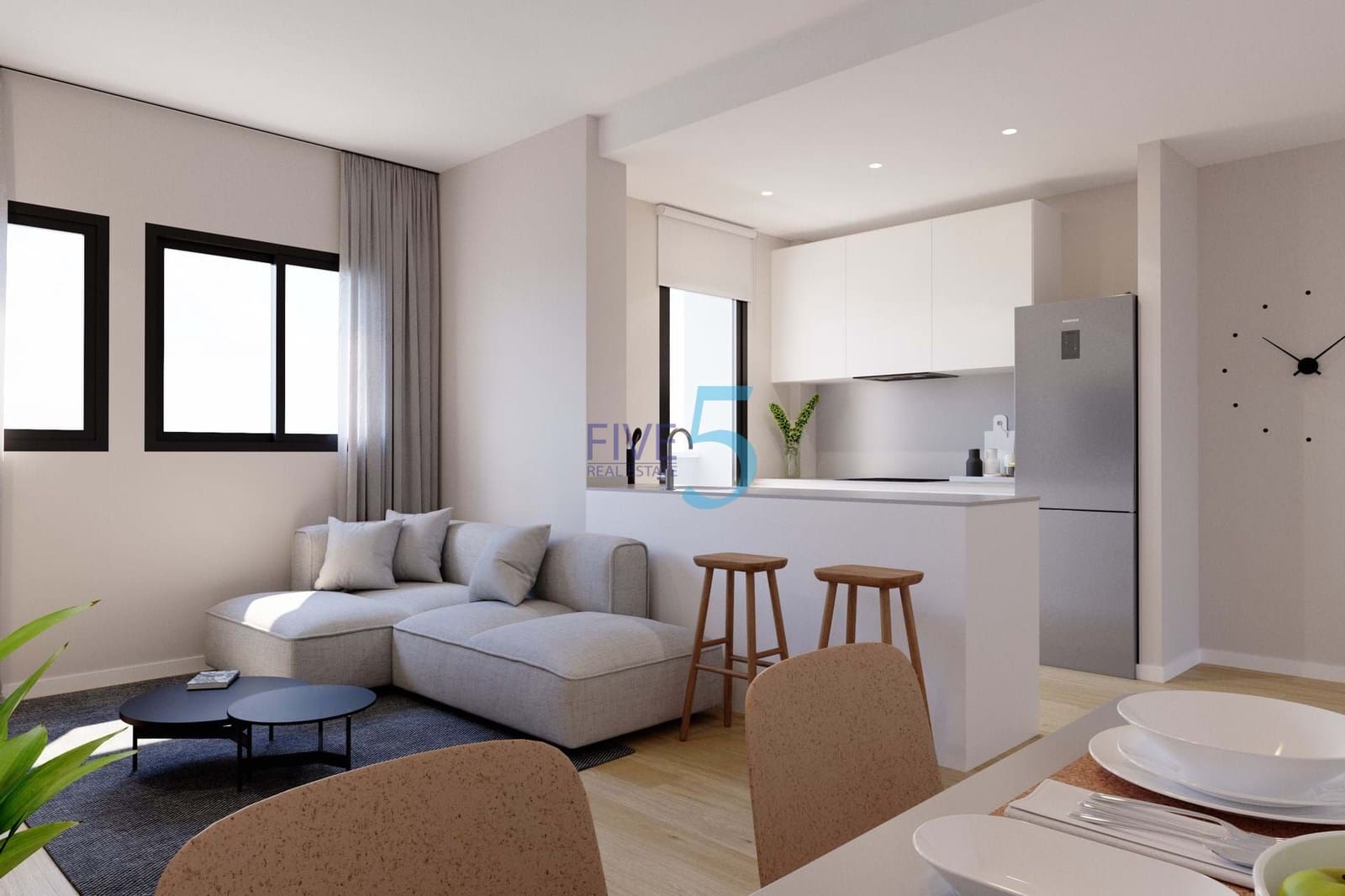1 slaapkamer Penthouse te koop in Algorfa met zwembad garage - € 159.000 (Ref: 10155976)