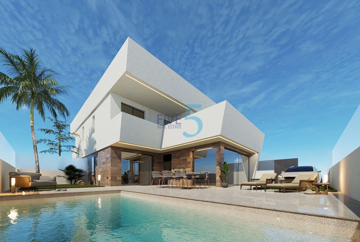 3 chambre Villa/Maison à vendre à San Pedro del Pinatar avec piscine garage - 539 950 € (Ref: 10155983)