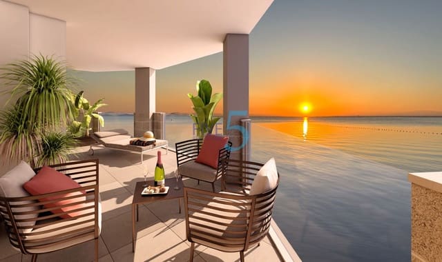 1 slaapkamer Penthouse te koop in La Manga del Mar Menor met zwembad garage - € 310.000 (Ref: 10155989)