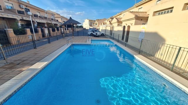 Pareado de 3 habitaciones en Santiago de la Ribera, San Javier en venta con piscina garaje - 225.000 € (Ref: 10169063)