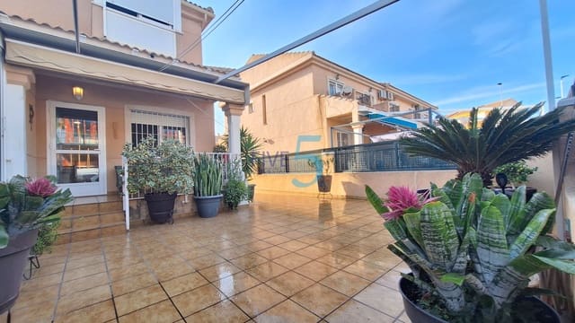 Pareado de 3 habitaciones en Santiago de la Ribera, San Javier en venta con piscina garaje - 225.000 € (Ref: 10169063)