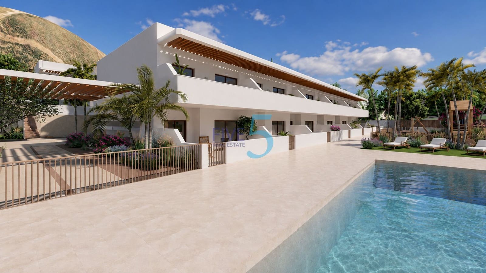 2 slaapkamer Appartement te koop in Pulpi met zwembad garage - € 219.900 (Ref: 10183300)