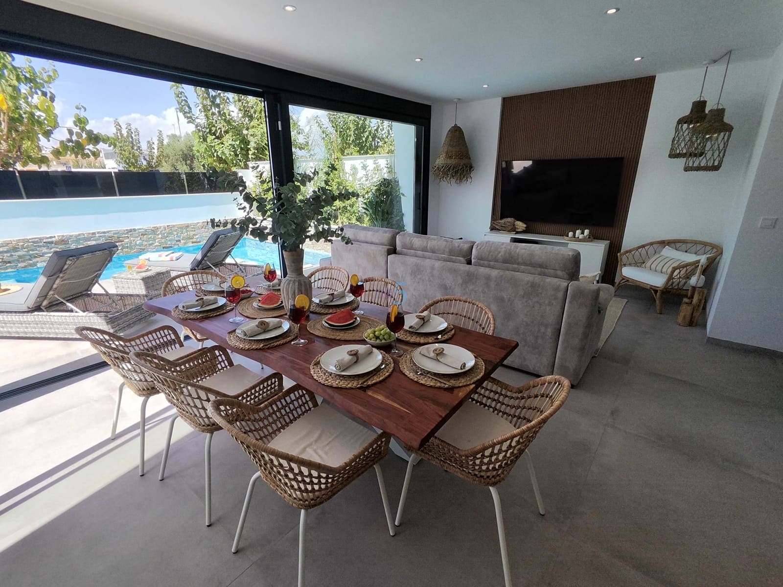 3 chambre Villa/Maison à vendre à Santiago de la Ribera avec piscine garage - 735 000 € (Ref: 8759213)