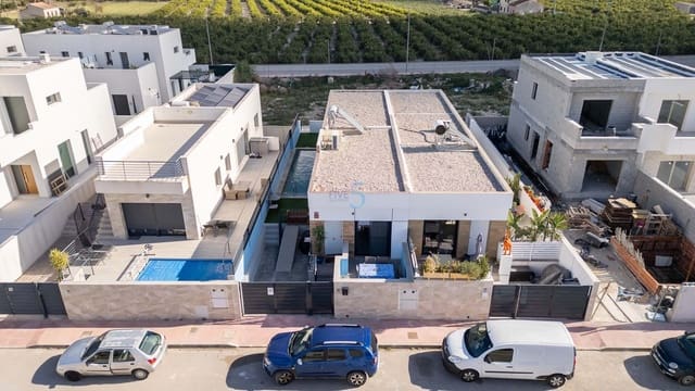 3 chambre Villa/Maison Semi-Mitoyenne à vendre à Daya Nueva avec piscine - 315 000 € (Ref: 8765571)