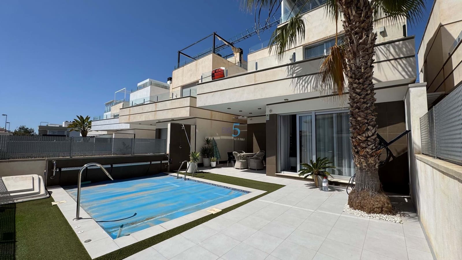 3 chambre Villa/Maison à vendre à Orihuela Costa avec piscine garage - 389 000 € (Ref: 8920432)