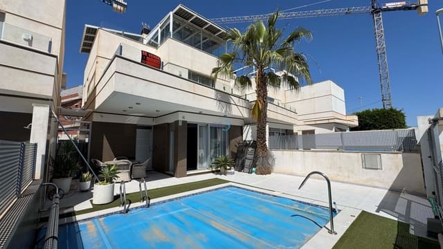 3 soveværelse Villa til salg i Lomas de Cabo Roig - Los Dolses, Orihuela med swimmingpool garage - € 389.000 (Ref: 8920432)