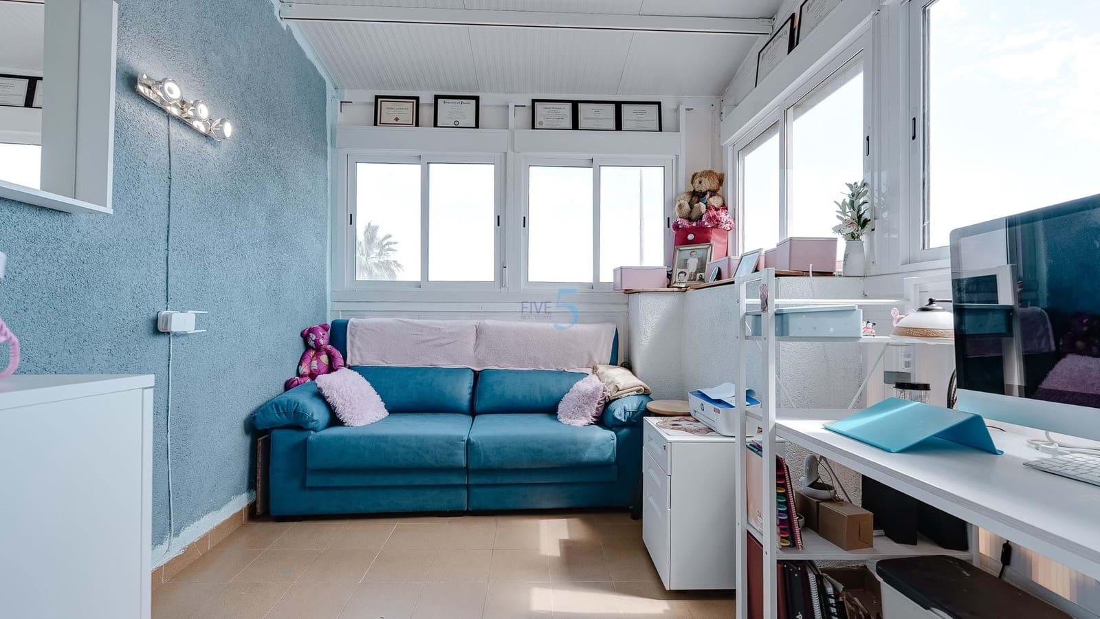 Pareado de 3 habitaciones en Torrevieja en venta con piscina - 165.000 € (Ref: 8934668)