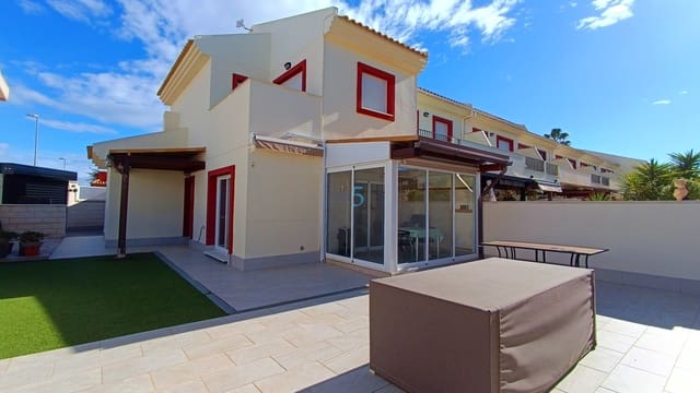 3 chambre Villa/Maison Semi-Mitoyenne à vendre à Ciudad Quesada, Rojales avec piscine garage - 285 000 € (Ref: 9525926)