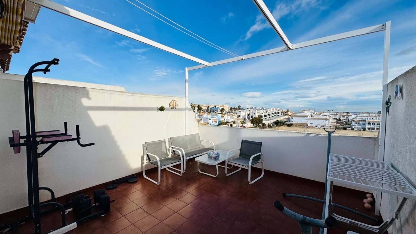 2 soveværelse Byhus til salg i Orihuela Costa med swimmingpool garage - € 220.000 (Ref: 9539914)