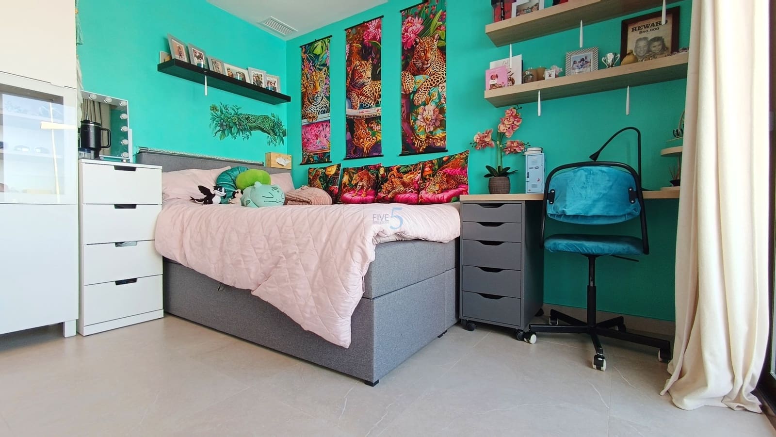 5 makuuhuone Huvila myytävänä paikassa Algorfa mukana uima-altaan 
autotalli - 799 000 € (Ref: 9624092)