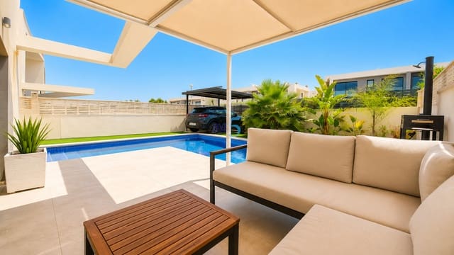 3 sovrum Villa till salu i Gran Alacant, Santa Pola med pool garage - 490 000 € (Ref: 9926323)