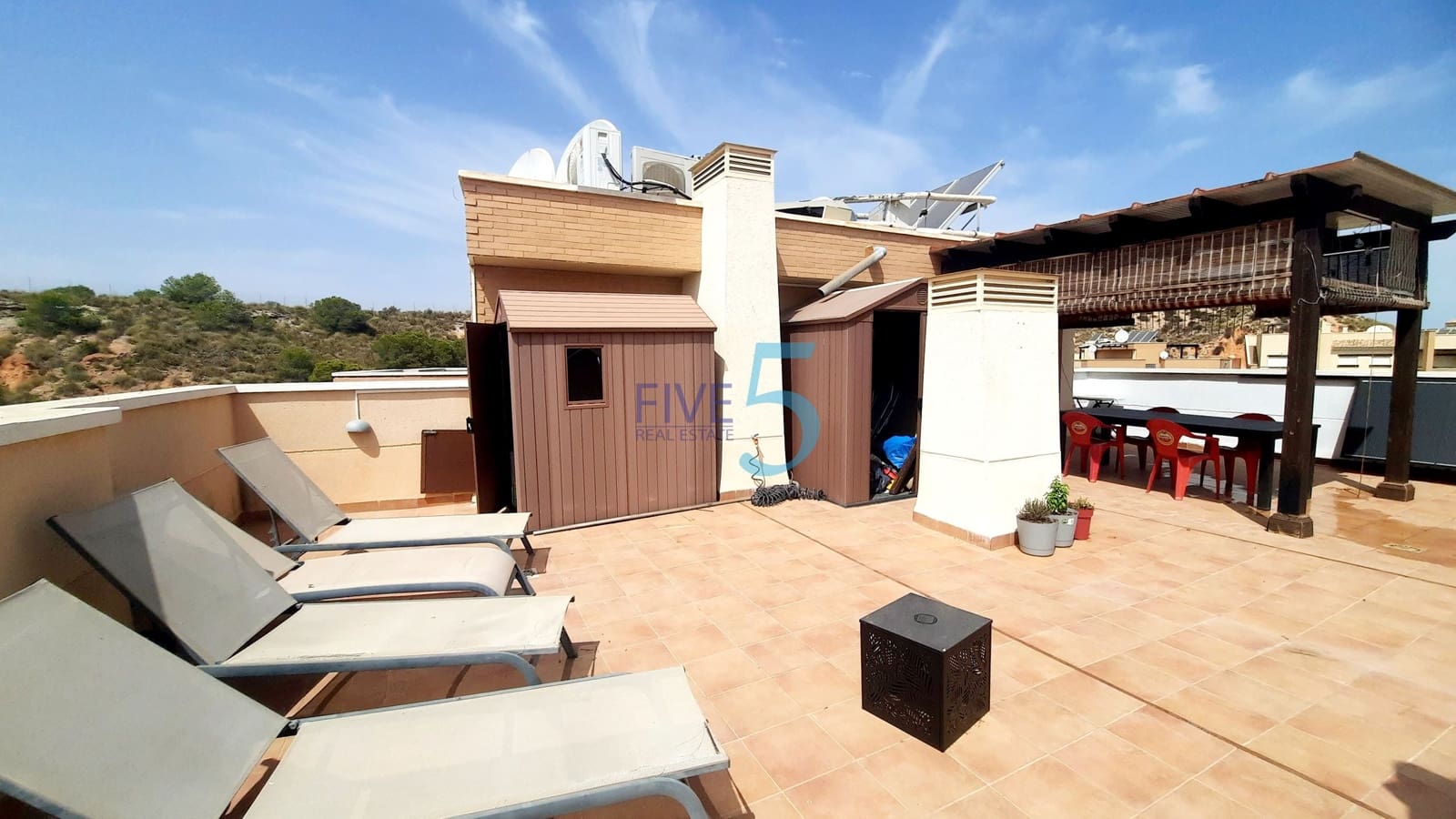3 sypialnia Penthouse na sprzedaż w La Tercia z basenem garażem - 155 000 € (Ref: 9997897)