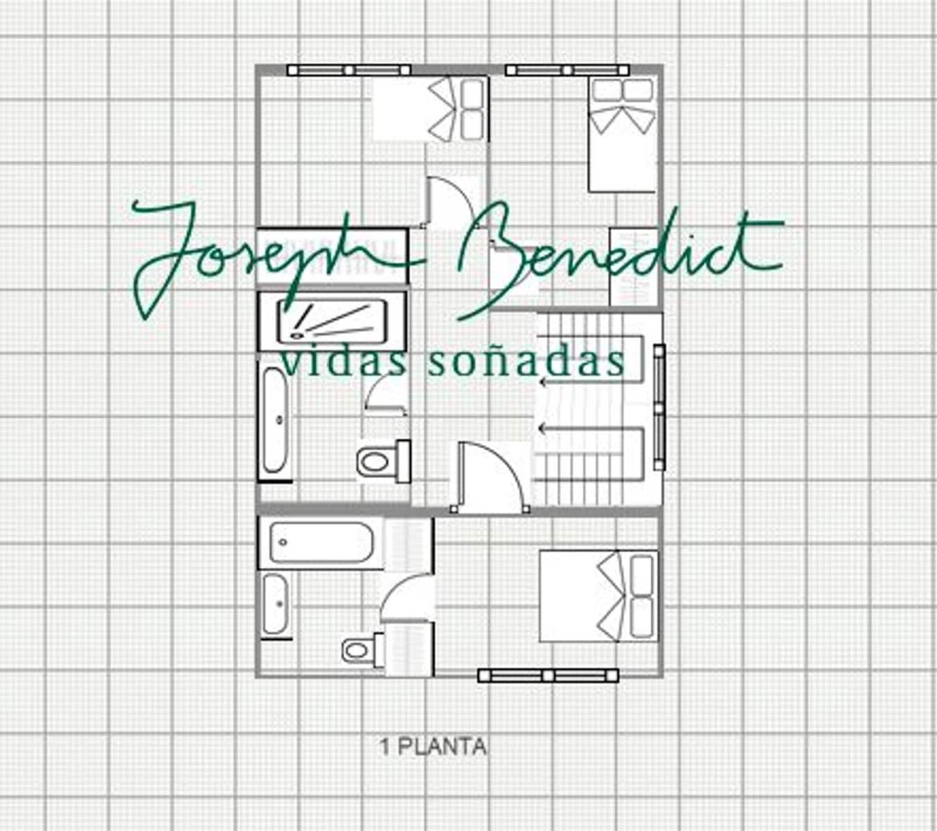 4 makuuhuone Omakotitalo myytävänä paikassa Castelldefels mukana uima-altaan 
autotalli - 850 000 € (Ref: 4557626)