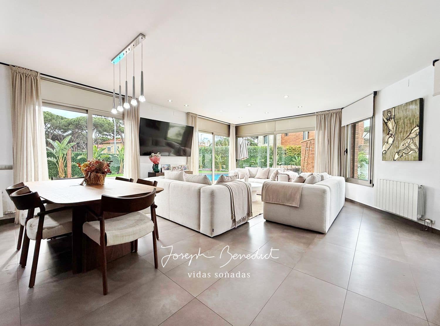 5 sypialnia Willa na sprzedaż w Castelldefels z basenem garażem - 2 590 000 € (Ref: 9108307)