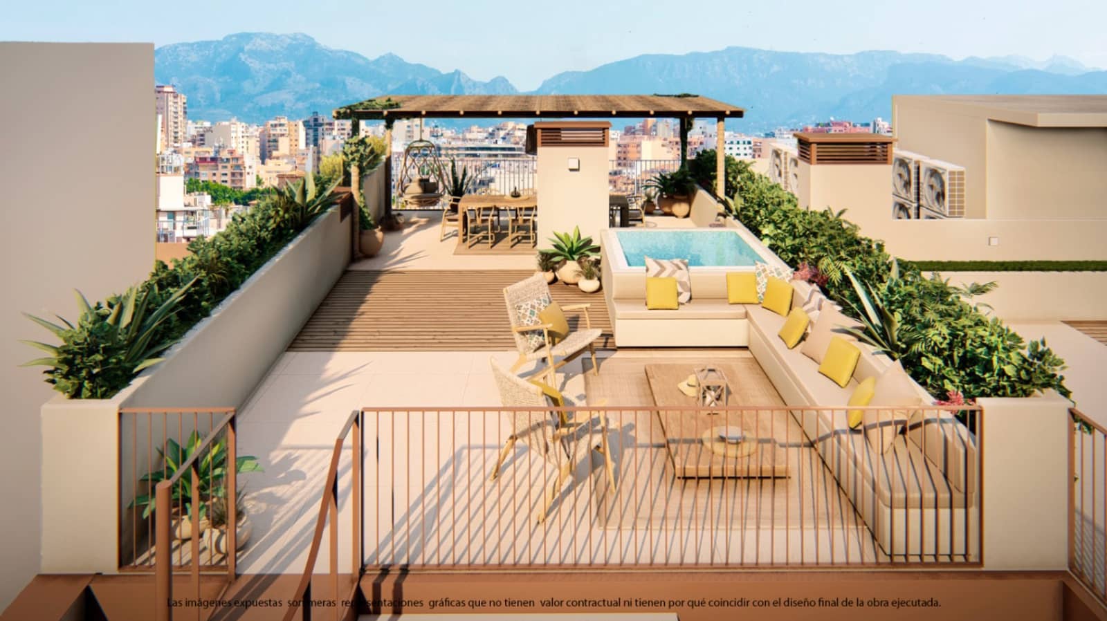 1 soverom Penthouse til salgs i Palma de Mallorca med svømmebasseng - € 499 000 (Ref: 8906178)