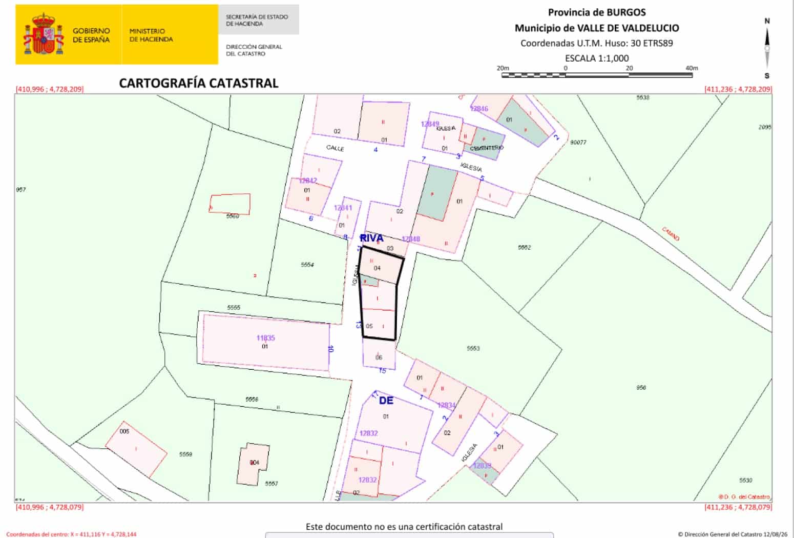 Villa in vendita in Valle de Valdelucio - 9.000 € (Rif: 4852559)
