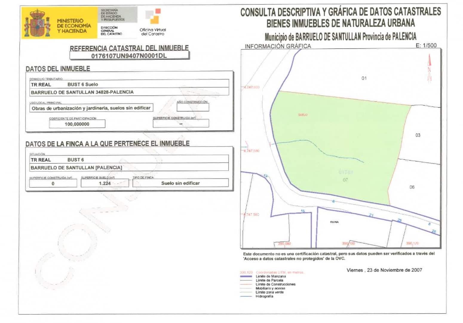 Byggegrund til salg i Barruelo de Santullan - € 22.000 (Ref: 5106404)
