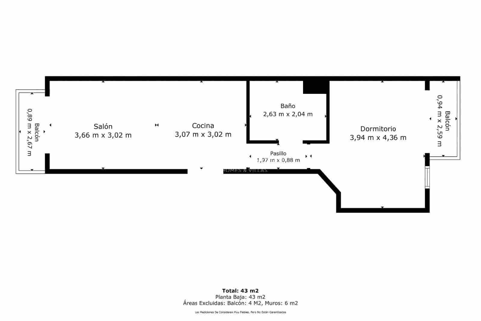 1 quarto Apartamento para venda em La Caleta Adeje com garagem - 695 000 € (Ref: 10033262)