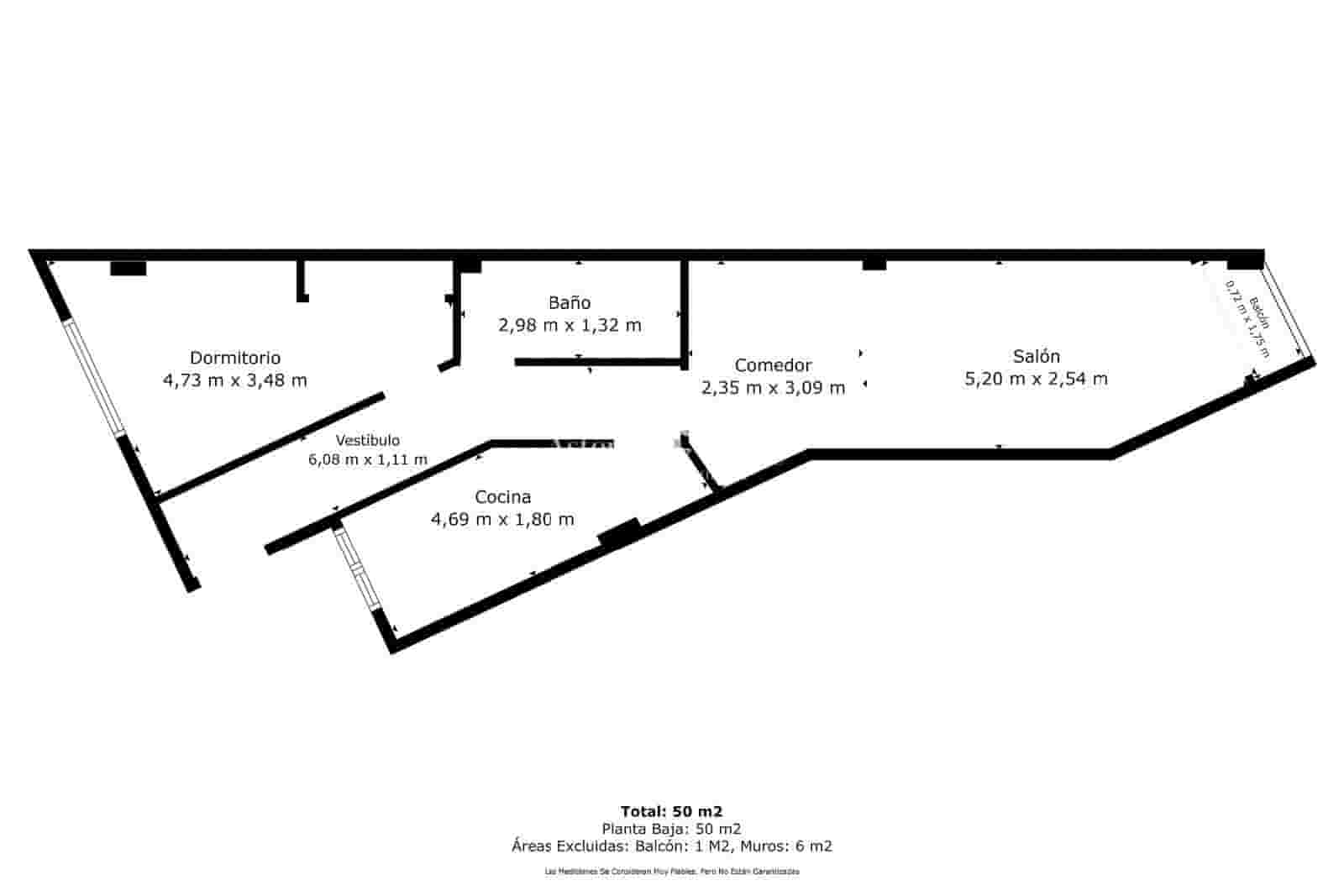 1 slaapkamer Flat te koop in Valle de San Lorenzo - € 185.000 (Ref: 10041866)