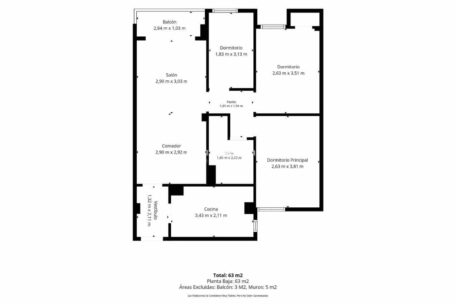 3 Zimmer Wohnung zu verkaufen in Puerto Santiago - 229.500 € (Ref: 10145673)