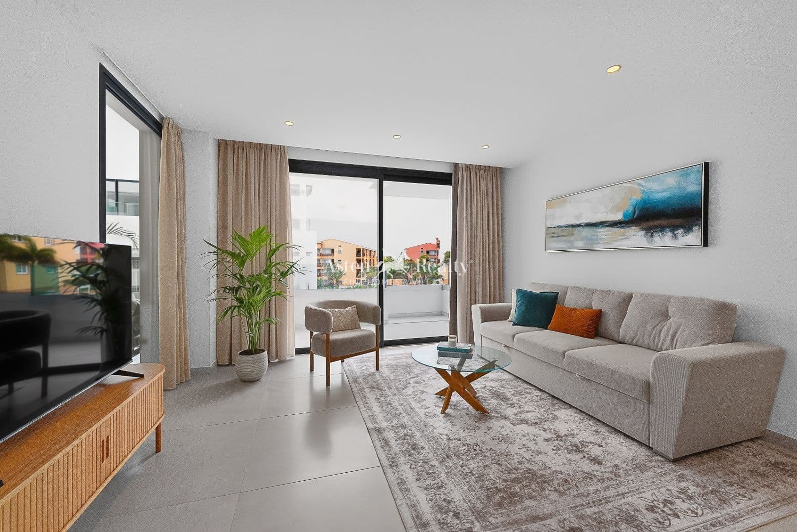 Piso de 1 habitación en Palm-Mar en venta con piscina garaje - 395.000 € (Ref: 10181989)