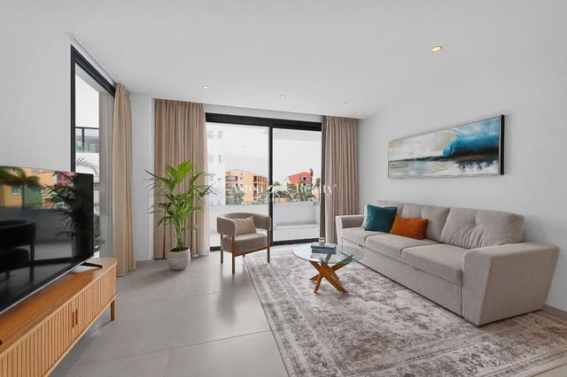 Piso de 1 habitación en Palm-Mar, Arona en venta con piscina garaje - 395.000 € (Ref: 10181989)