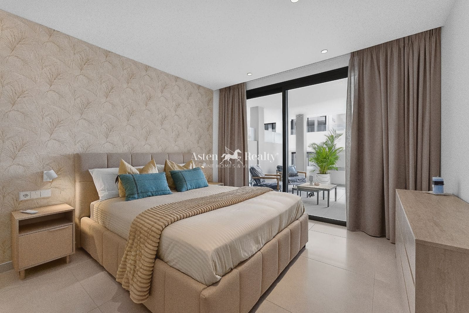 Piso de 1 habitación en Palm-Mar en venta con piscina garaje - 395.000 € (Ref: 10181989)