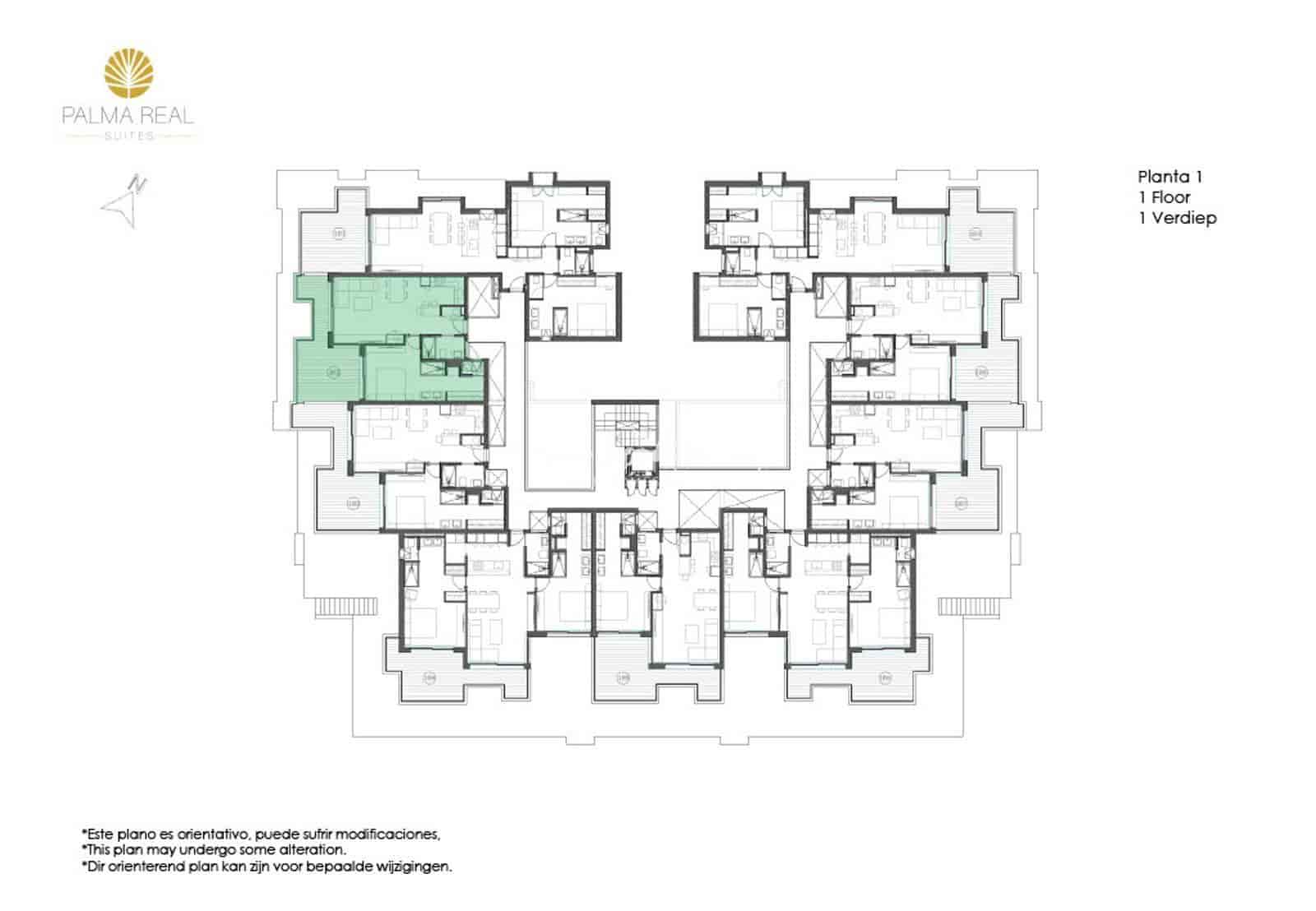 Piso de 1 habitación en Palm-Mar en venta con piscina garaje - 395.000 € (Ref: 10181989)