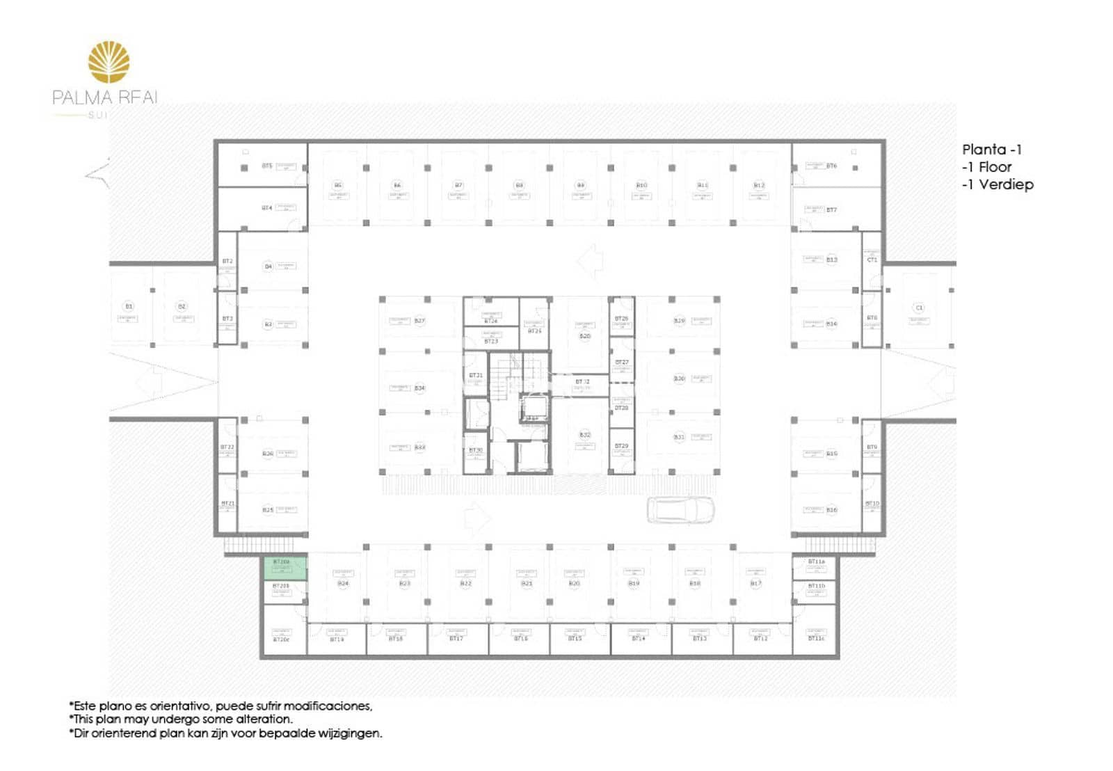 Piso de 1 habitación en Palm-Mar en venta con piscina garaje - 395.000 € (Ref: 10181989)