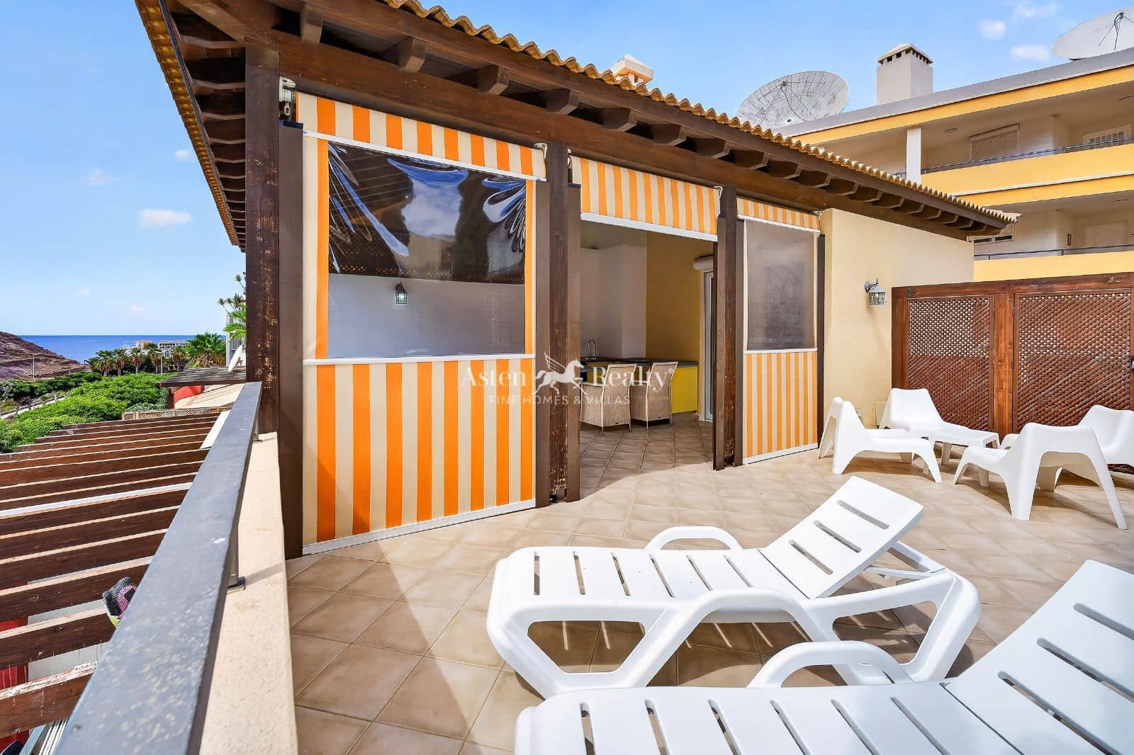 3 slaapkamer Huis te huur in Los Cristianos met zwembad garage - € 4.000 (Ref: 5764519)