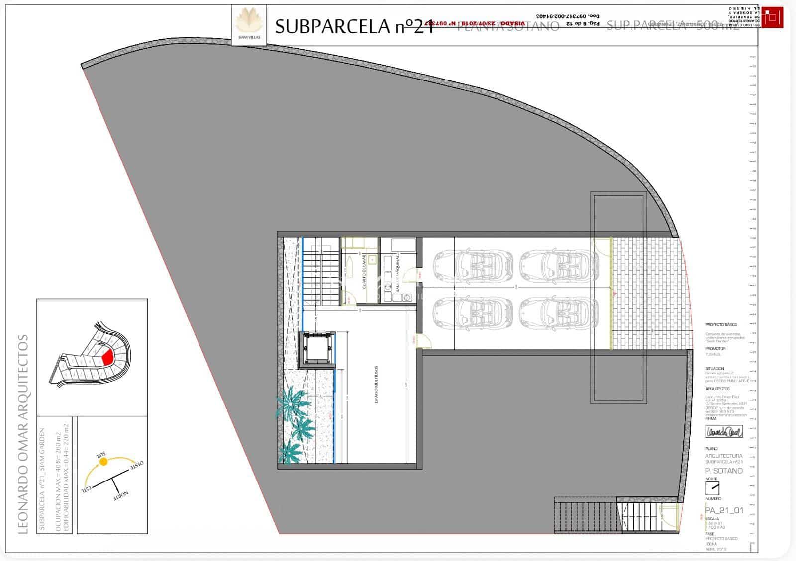 4 soveværelse Byhus til salg i Costa Adeje med swimmingpool garage - € 2.889.000 (Ref: 6239813)