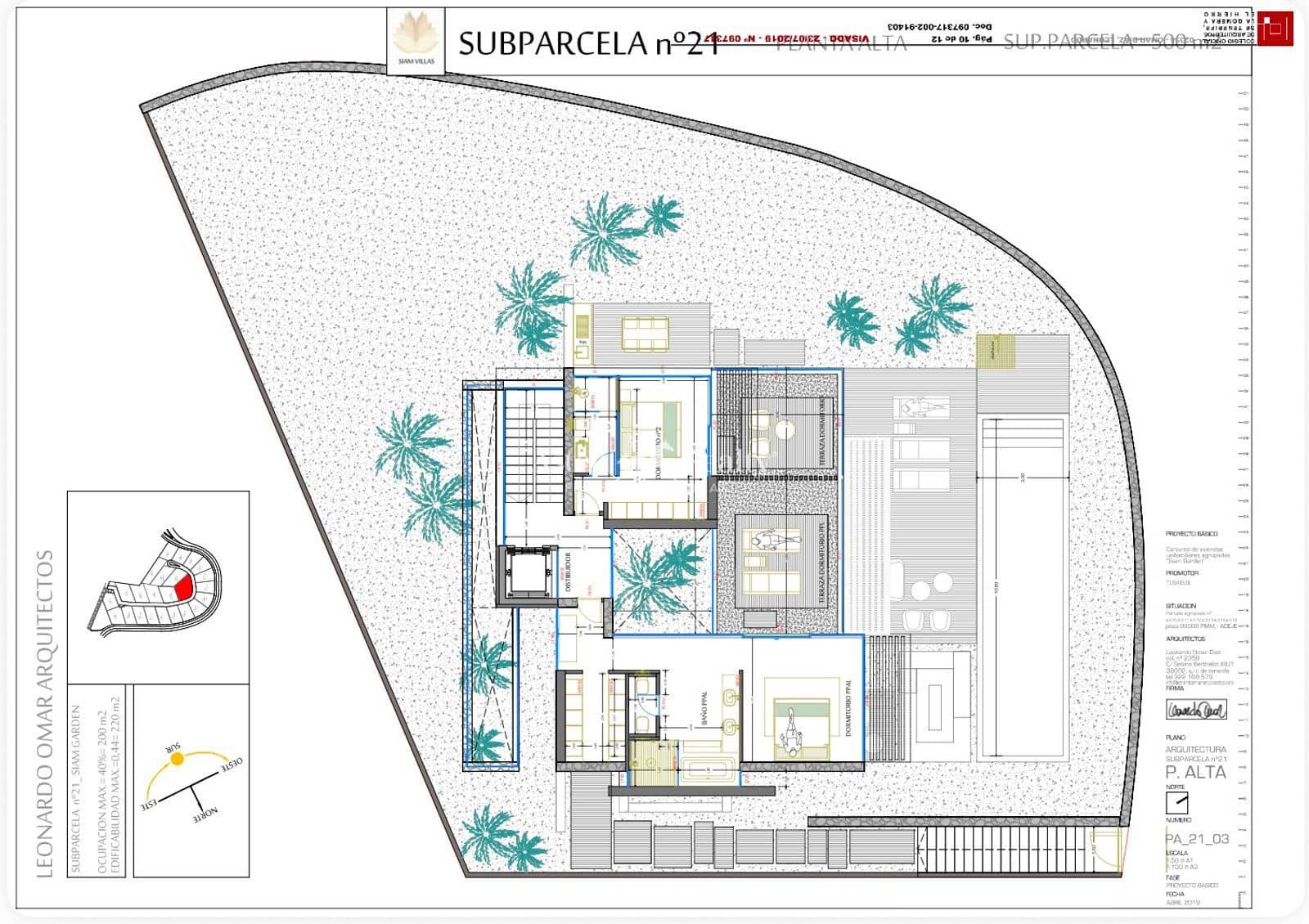 4 soveværelse Byhus til salg i Costa Adeje med swimmingpool garage - € 2.889.000 (Ref: 6239813)