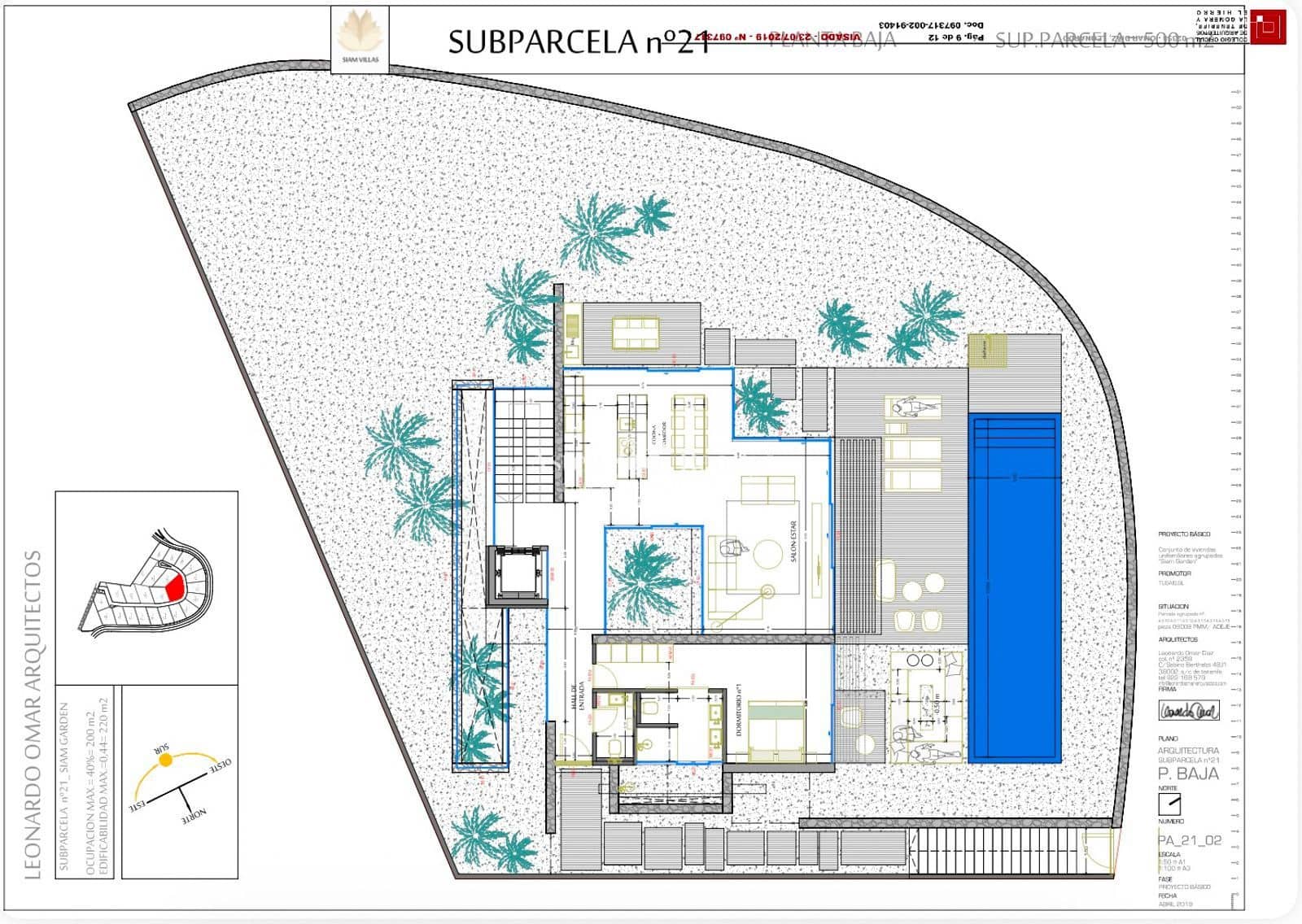 4 soveværelse Byhus til salg i Costa Adeje med swimmingpool garage - € 2.889.000 (Ref: 6239813)