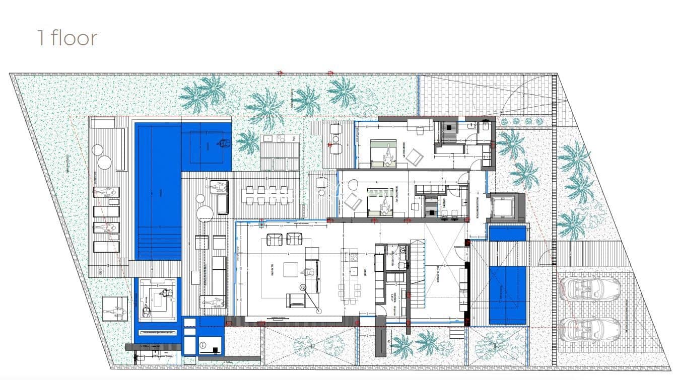 5 camera da letto Casa in vendita in Guia de Isora con piscina garage - 3.500.000 € (Rif: 6913794)