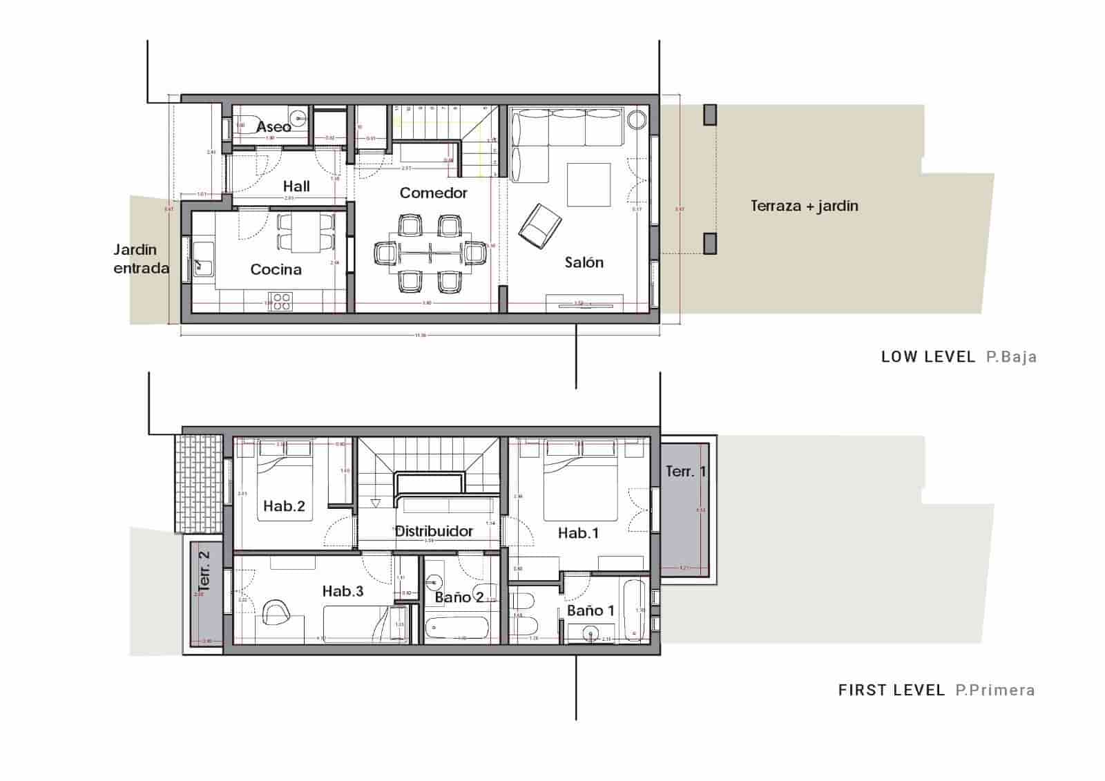 3 quarto Casa em Banda para venda em Golf del Sur com piscina garagem - 540 000 € (Ref: 7841718)
