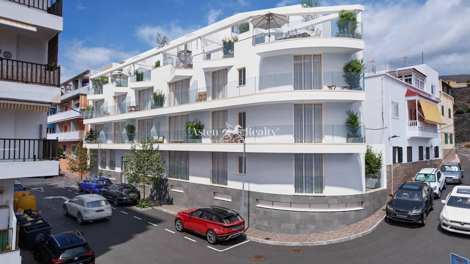 2 soveværelse Lejlighed til salg i Puerto Santiago med swimmingpool garage - € 495.000 (Ref: 7995843)