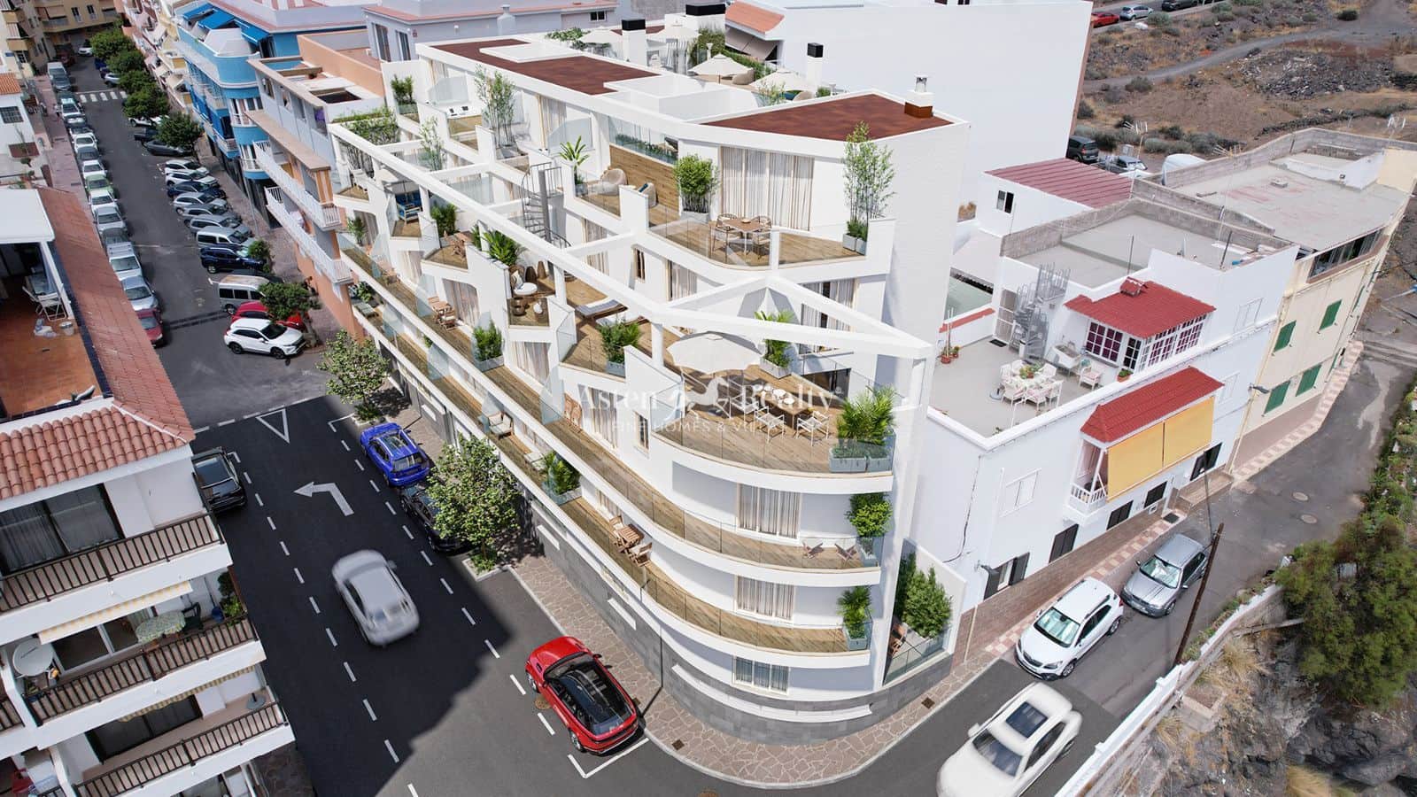 4 soveværelse Penthouse til salg i Puerto Santiago med swimmingpool garage - € 1.150.000 (Ref: 7995844)