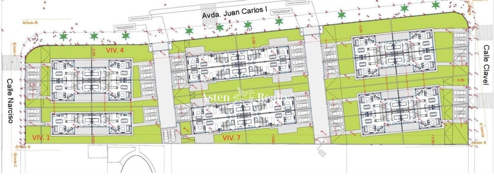 3 soveværelse Byhus til salg i El Medano med garage - € 468.600 (Ref: 8019208)