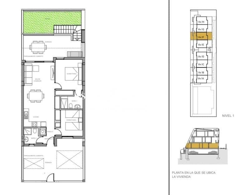 2 soveværelse Lejlighed til salg i Amarilla Golf med swimmingpool garage - € 430.000 (Ref: 8172152)