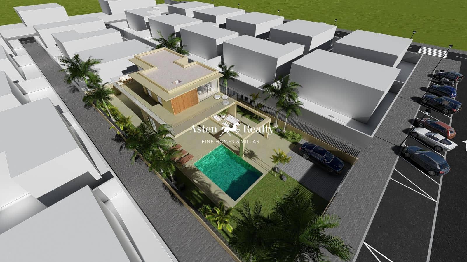 4 soverom Villa til salgs i Palm-Mar med svømmebasseng garasje - € 1 750 000 (Ref: 8353488)