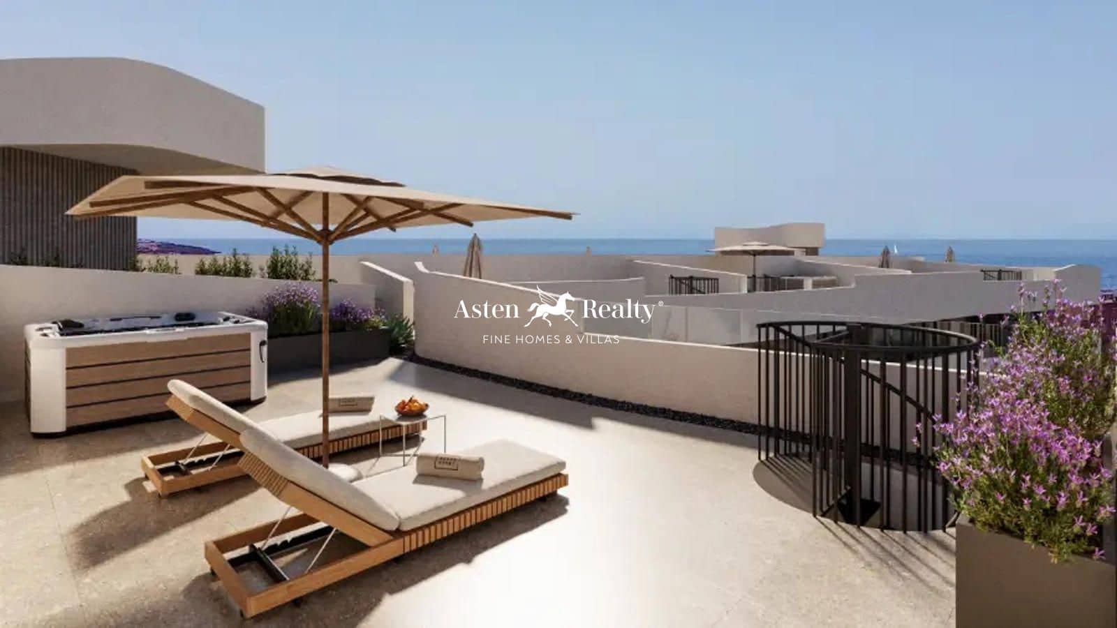 2 soveværelse Penthouse til salg i El Medano med swimmingpool garage - € 451.000 (Ref: 8596519)